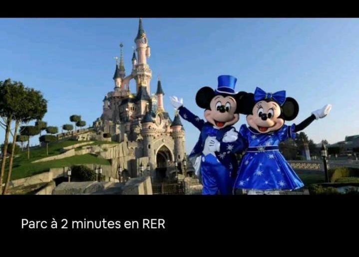 Sweet Appartement Disneyland Paris Parking 300M Station Val D'Europe Chessy  Zewnętrze zdjęcie